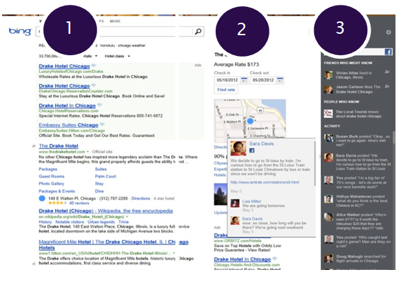 Bing, Social Search, Example, Mindshare